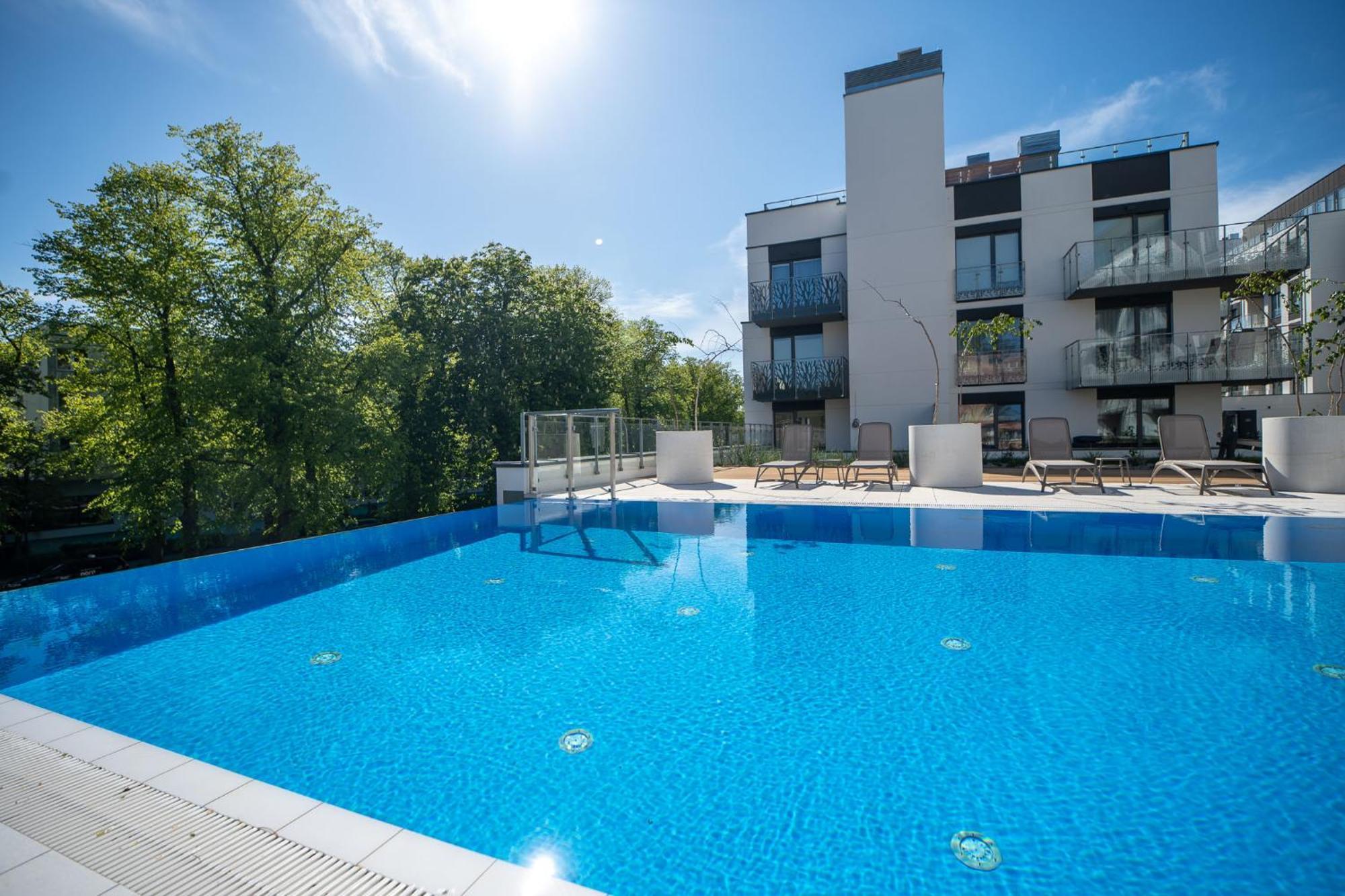 Faro Apartamenty Nadmorskie Tarasy Spa Przy Latarni I Molo Baseny, Sauny, Fitness I Parking W Cenie Kołobrzeg Esterno foto
