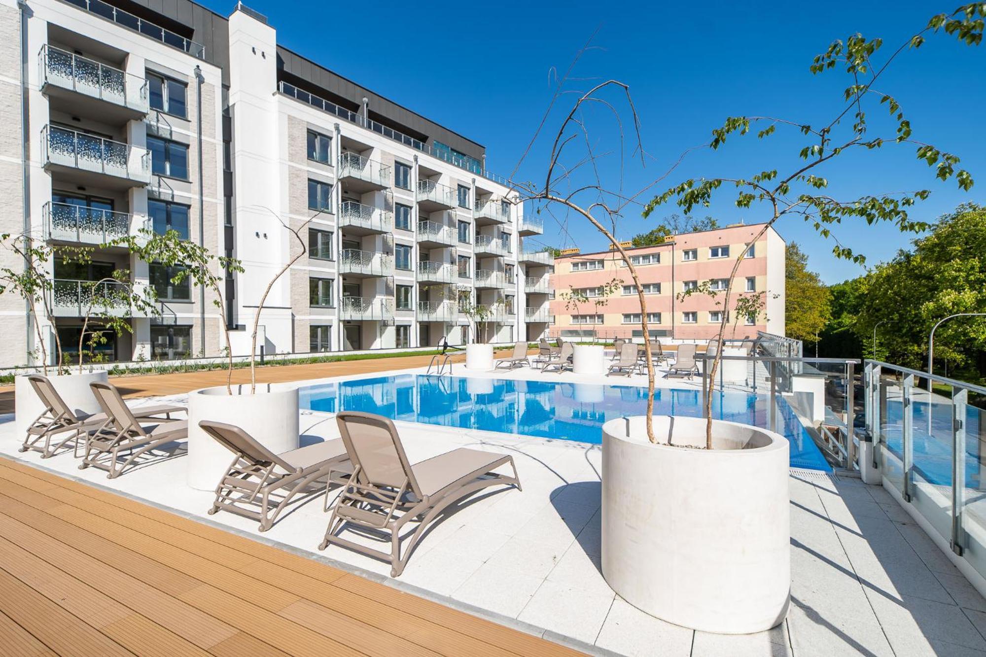 Faro Apartamenty Nadmorskie Tarasy Spa Przy Latarni I Molo Baseny, Sauny, Fitness I Parking W Cenie Kołobrzeg Esterno foto