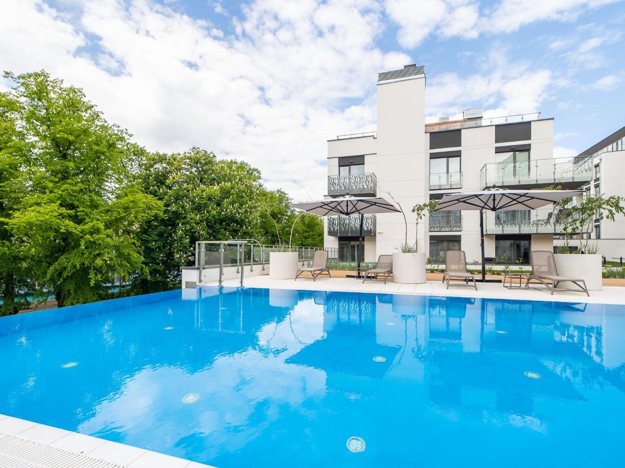 Faro Apartamenty Nadmorskie Tarasy Spa Przy Latarni I Molo Baseny, Sauny, Fitness I Parking W Cenie Kołobrzeg Esterno foto